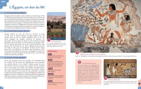 Manuel d'histoire géographie 6ème