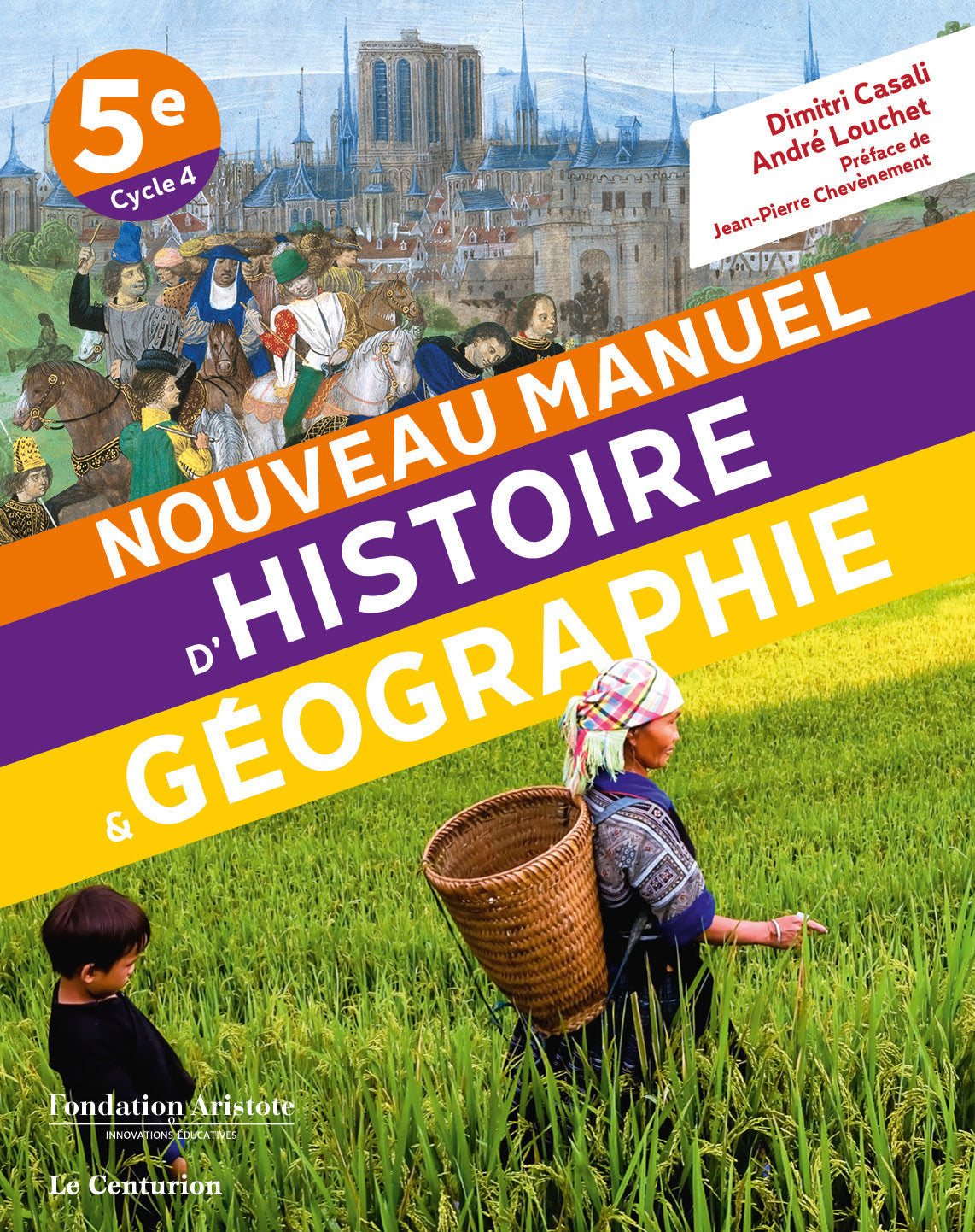 Pack 3 nouveaux manuels d'histoire-géographie (5e/4e/3e) pour le prix d'un !