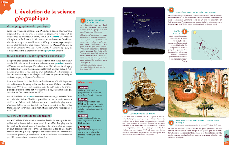 Manuel d'histoire géographie 6ème