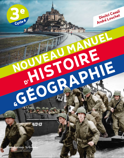 Pack 3 nouveaux manuels d'histoire-géographie (5e/4e/3e) pour le prix d'un !