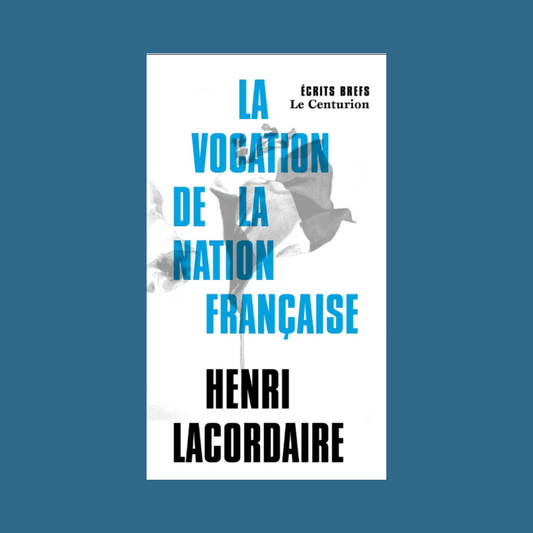 Couverture de La vocation de la nation française
