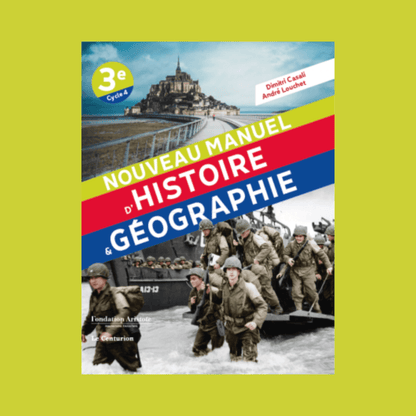 Couverture de Manuel d'histoire géographie 3e