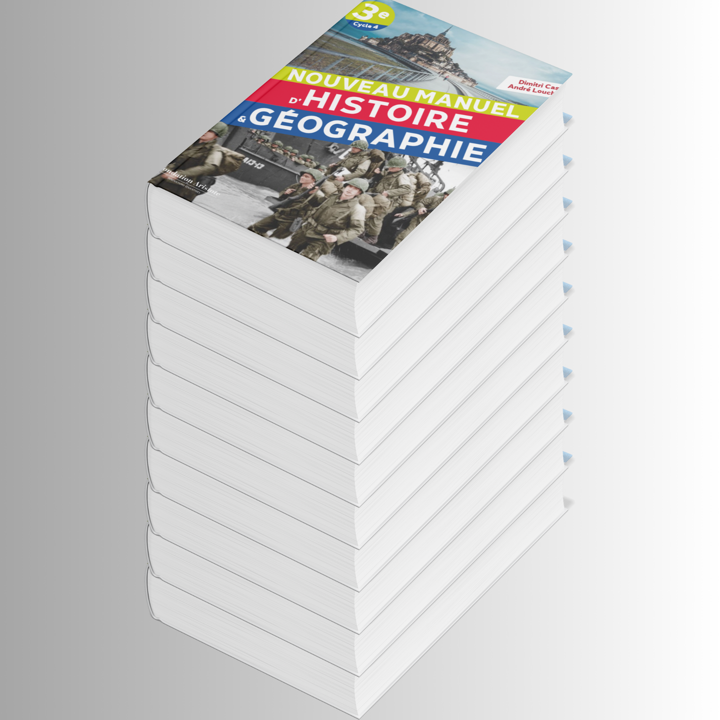 Nouveau Manuel d'Histoire-Géographie 3e - Lot de 10 exemplaires